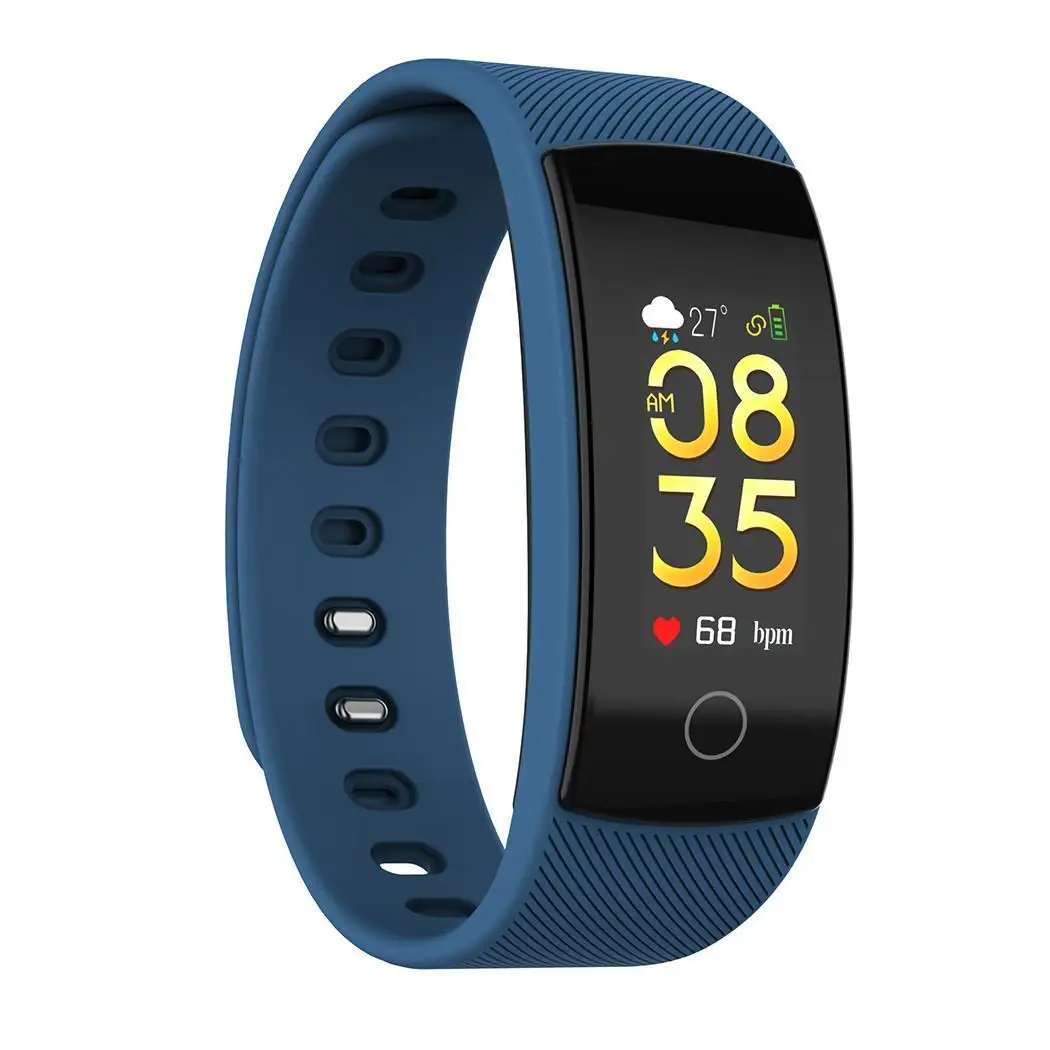 Умные часы счетчик шагов электронные спортивные фитнес IP67 трекер унисекс Эндрюс