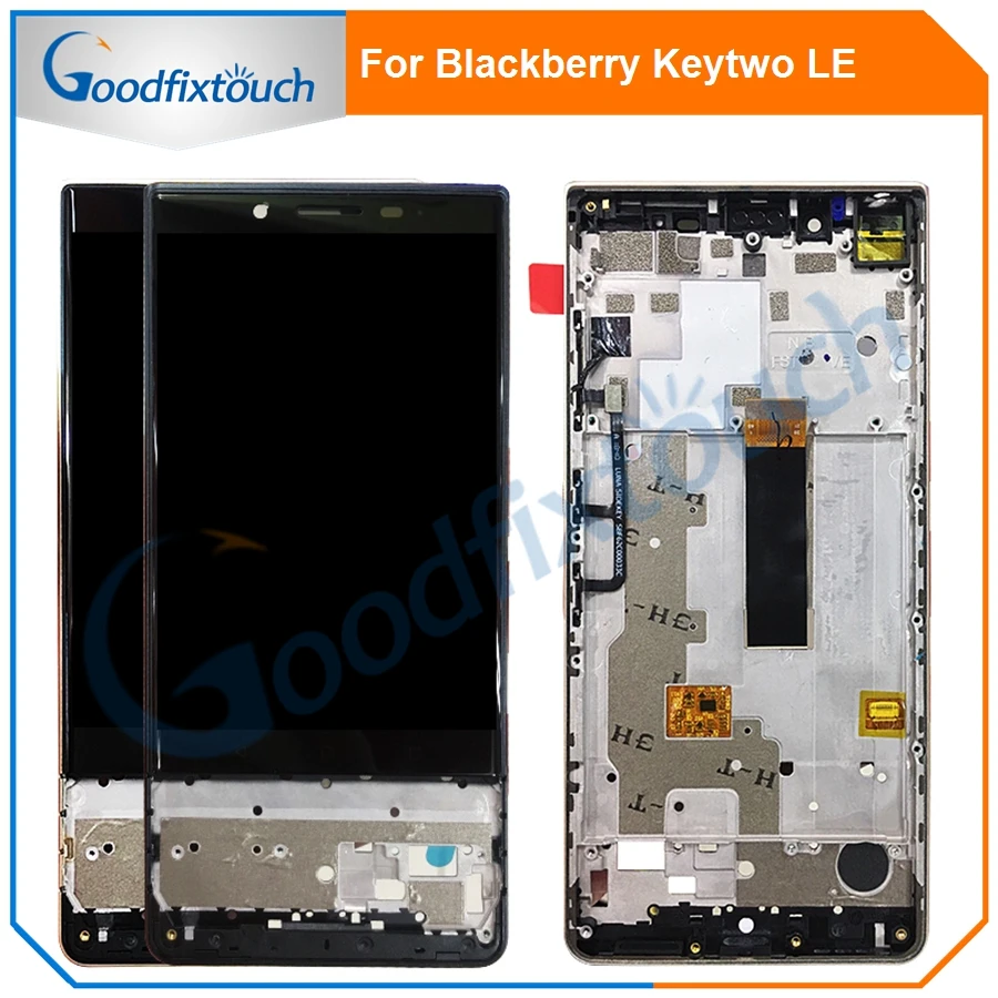 Для BlackBerry key2 LE ЖК дисплей + сенсорный экран дигитайзер панель в сборе с рамкой для