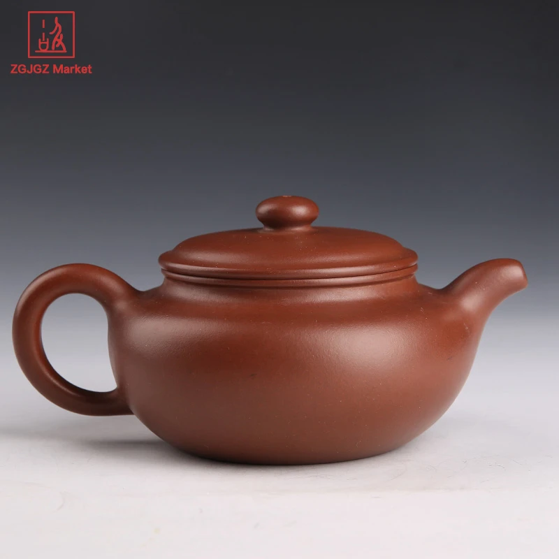 Yixing Da Hong Pao Pug Zisha чайник ручная работа из фиолетовой глины китайский мастер ZhouYouBao