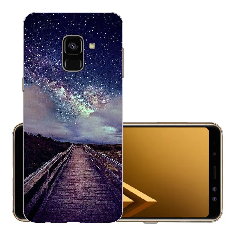 CROWNPRO чехол для samsung A8 чехол мягкий силиконовый TPU 6," для Fundas samsung Galaxy A8 Plus чехол для телефона чехол - Цвет: XKQ