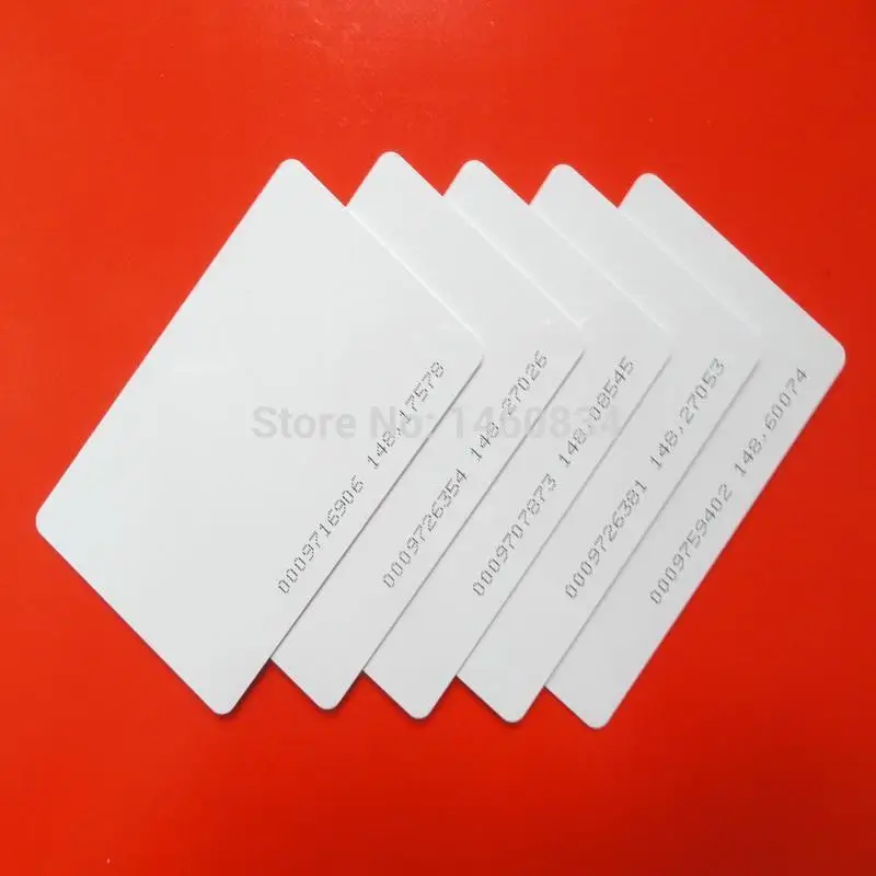 Bargain Price! 200Pcs/lot 125KHZ TK4100/ EM4100 Tag ID White Card For Free Shipping|card recorder|em4100 cardcard reader floppy drive |
