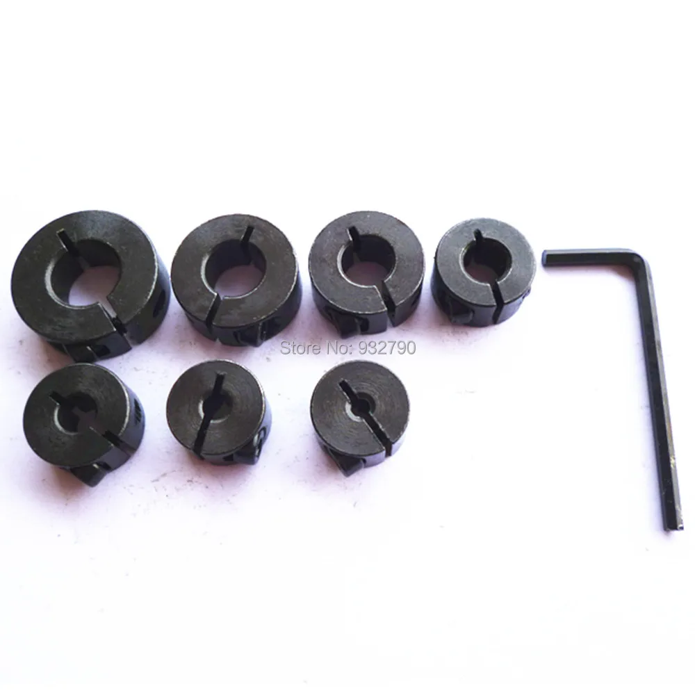 7 Шт. Деревообрабатывающая Сверло Вал Глубина Разрезное Кольцо Остановить