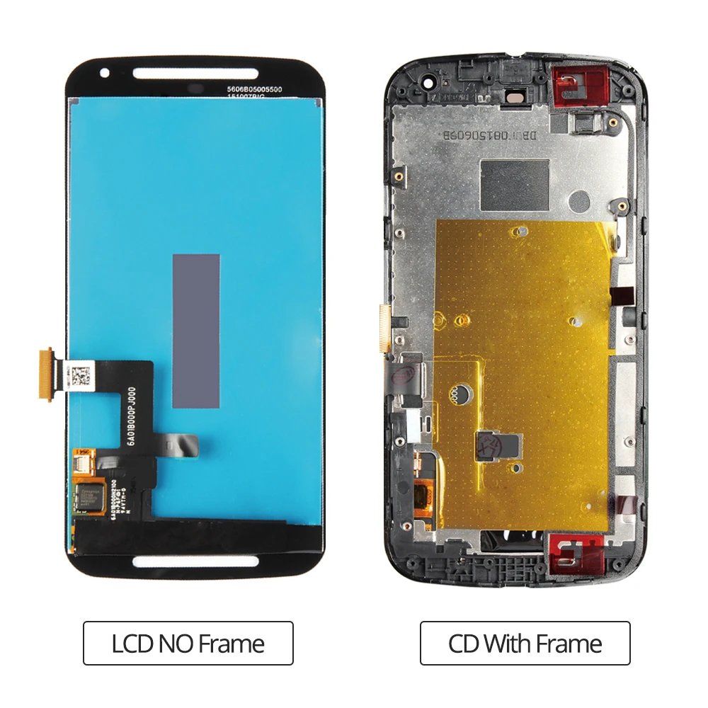 ЖК-дисплей 5 0 '&#x271280x720 для MOTOROLA MOTO G2 Дисплей G + 1 XT1063 XT1069 XT1068 с сенсорным экраном