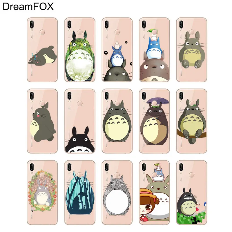 DREAMFOX L092 Studio Ghibli Мягкий силиконовый чехол из ТПУ для huawei Honor 6A 6C 7X9 10 P20 P30 Lite Pro P Smart 2019