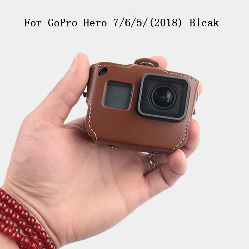 Для Go Pro Hero 7 6 5 Аксессуары черная сумка для камеры Сумка из искусственной кожи