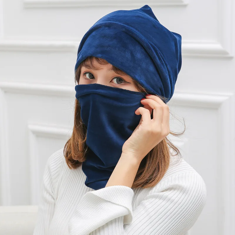 2018 новейший модный зимний набор шапки и шарфа Женская Повседневная Лыжная