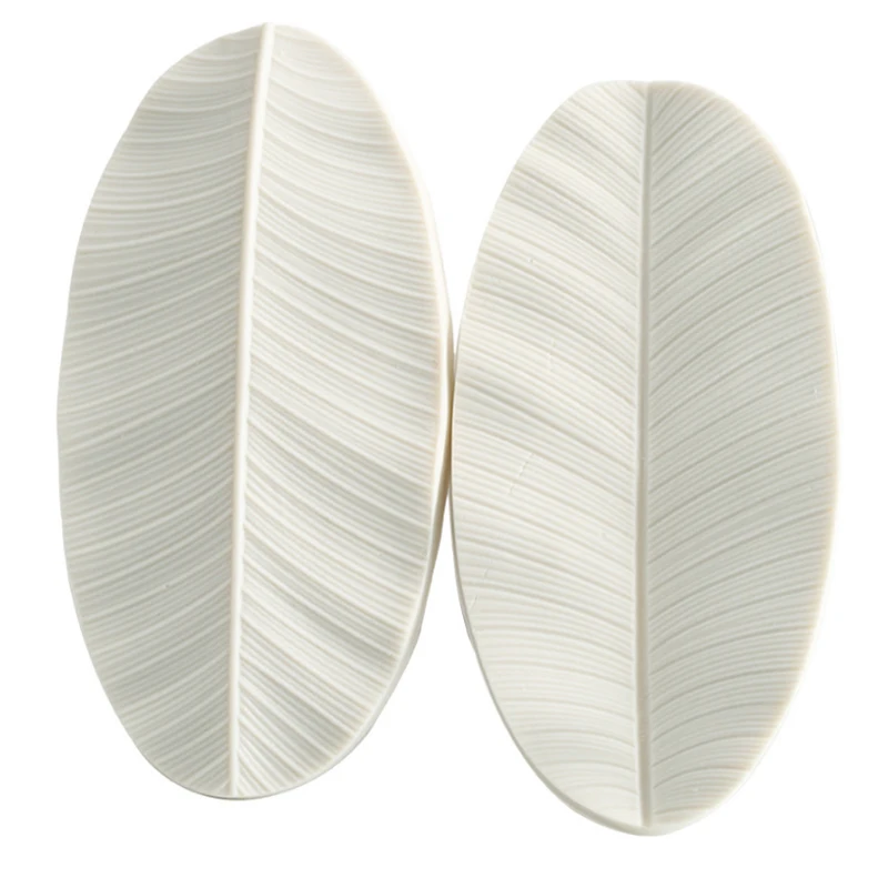 Лепестки банановых листьев силиконовая форма помадка формы украшения торта