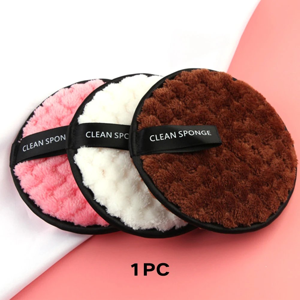 Remover Skin Care Soft Lazy People Tools Microfiber Makeup Removing Puff Sponge Practical Face Wash Cleansing Cosmetic Pad |