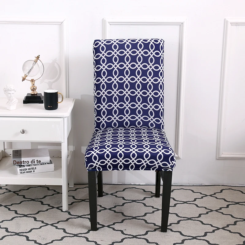 DecorUhome 1 шт. универсальные чехлы на кресло стрейч геометрические эластичные