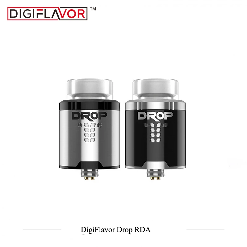 Оригинальный атомайзер Digiflavor DROP RDA с 4 большими отверстиями 510 Pin & BF Squonk