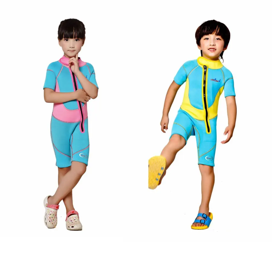 2 5 мм неопреновые гидрокостюмы для детей/для малышей Весна/зима/осень плавание