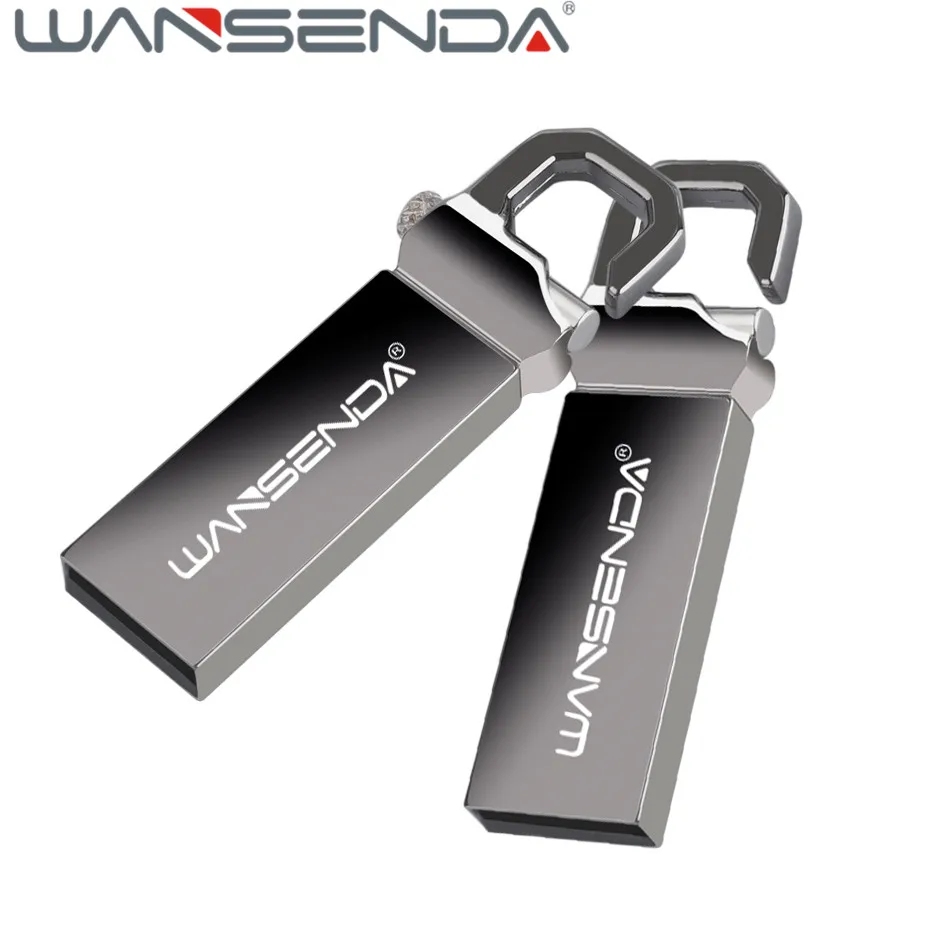 WANSENDA Металл 64 Гб флешки usb флеш карта накопитель 32 ГБ 16 8 4 2 0 Водонепроницаемая