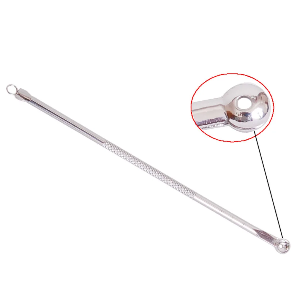 1 шт. Серебряная черная головка прыщи удаление пятен круглые иглы для прыщей|needle