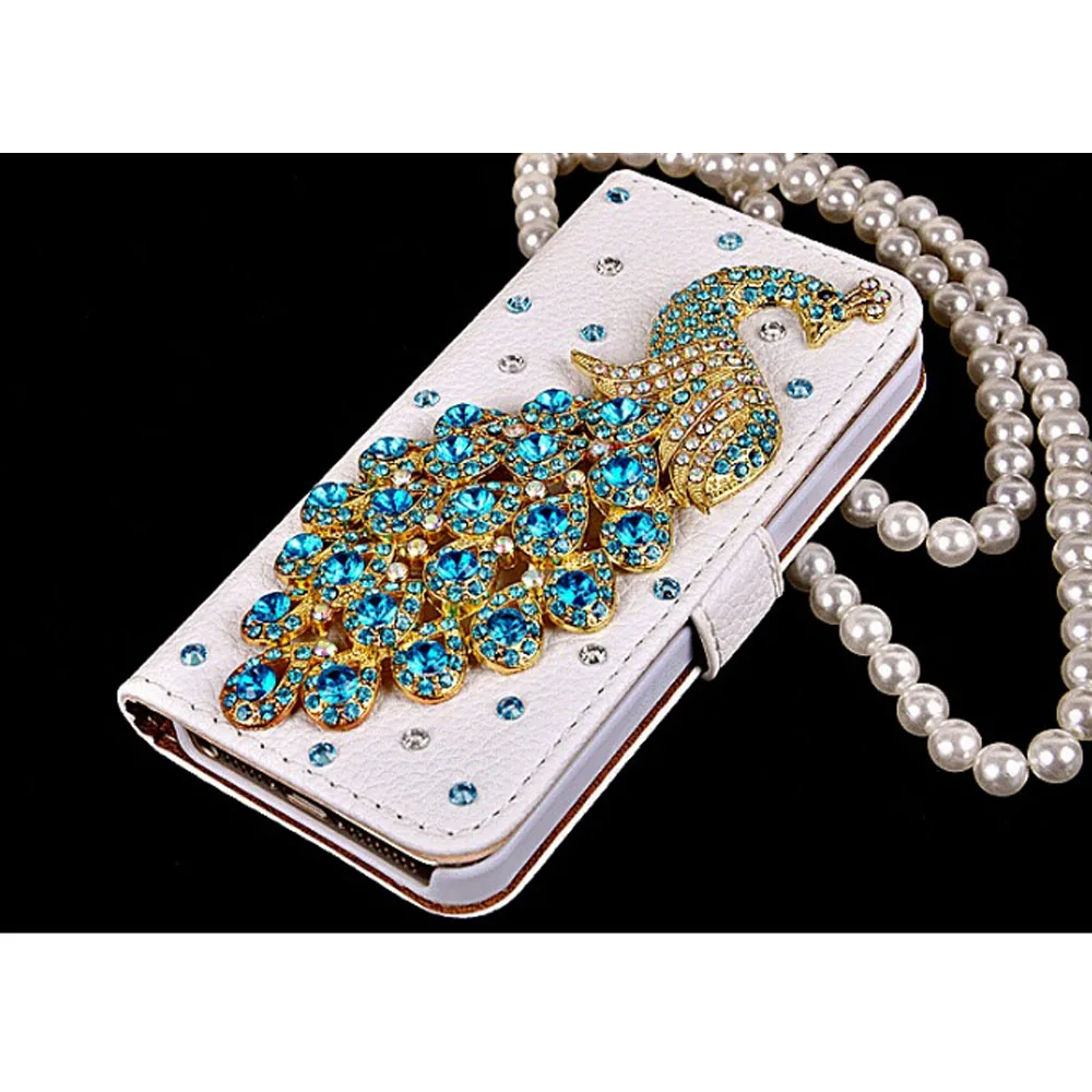 Чехол бумажник со стразами для Samsung Galaxy S7 edge Iphone 7 6 6S Plus 5S|cover for samsung galaxy|cover samsungfor