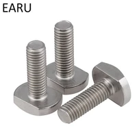 304 stainless steel t type t shaped screw bolt m6162025303540mm machine f