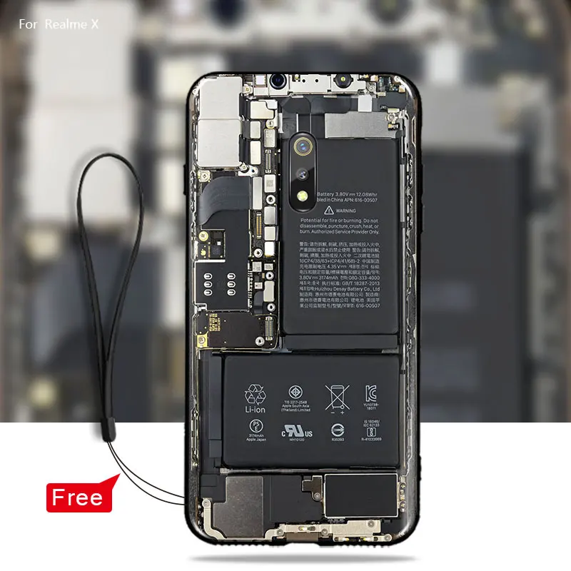 Чехол для OPPO Realme X oppo k3 новый чехол в стиле ретро мягкий силиконовый из ТПУ
