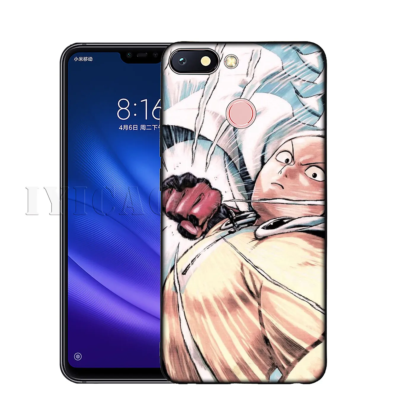 Силиконовый мягкий силиконовый чехол японского аниме One Punch Man для Xiaomi Redmi K30 K20 8A 7A