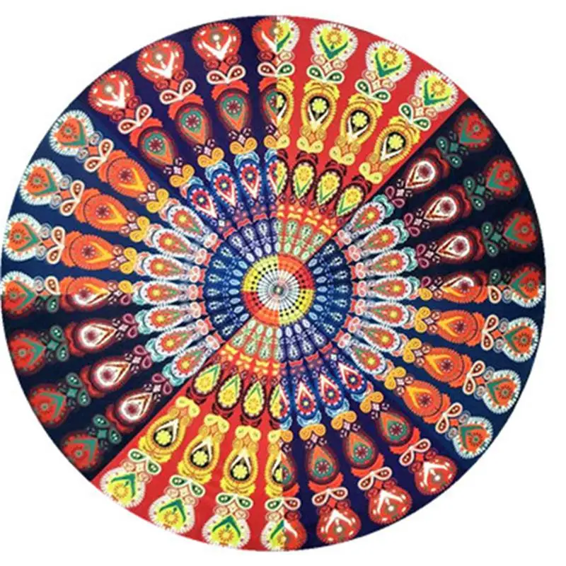 2021New полиэстер гобелен в индийском стиле цветком Мандала Лотос настенный с