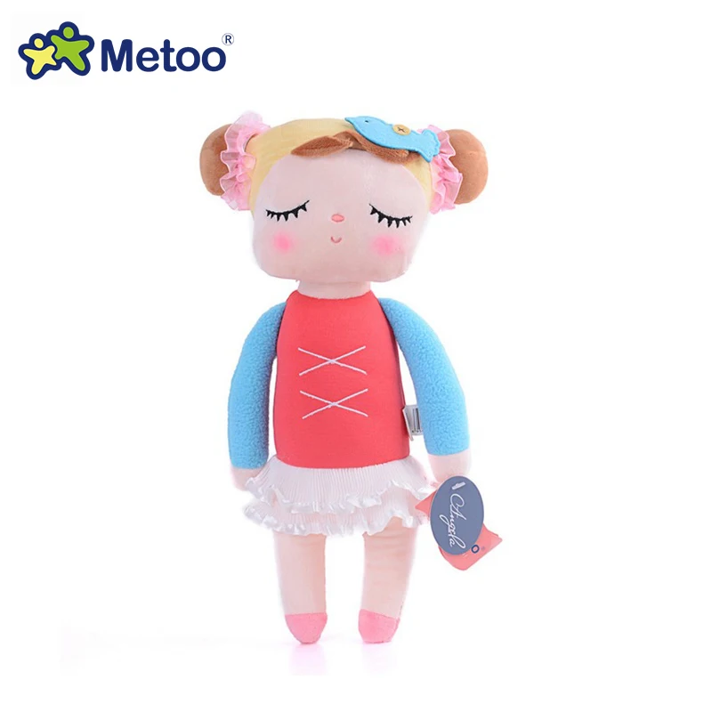 Плюшевые куклы Metoo Angela детские игрушки для девочек подарок детей кружевные