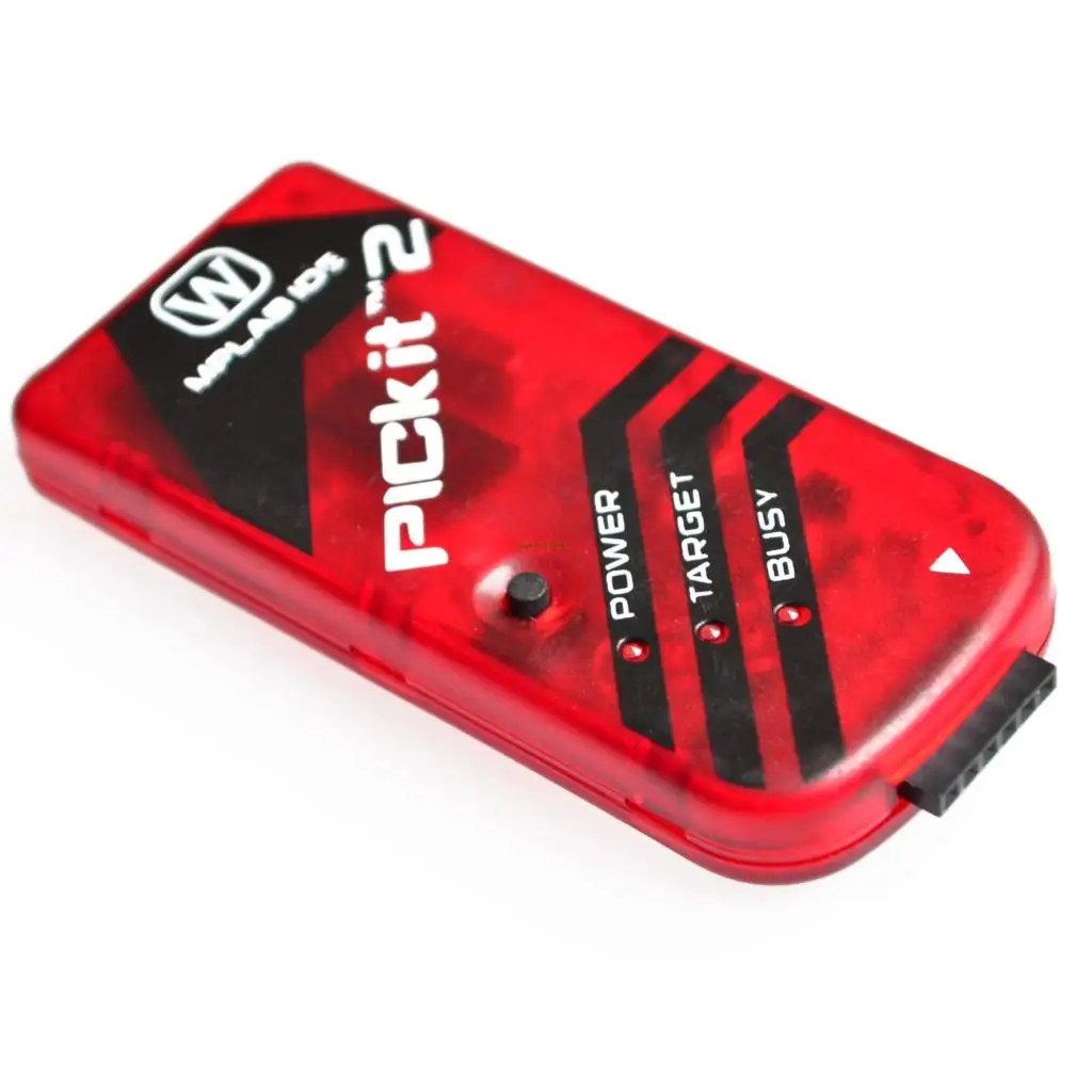 PICKIT2 PIC Kit2 симулятор PICKit 2 программатор Emluator красного цвета с USB кабелем Dupond