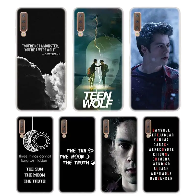 Силиконовый чехол для телефона с принтом Teen Wolf story Samsung Galaxy A8S A9 A8 Star A7 A6 A5 A3 Plus 2018 2017