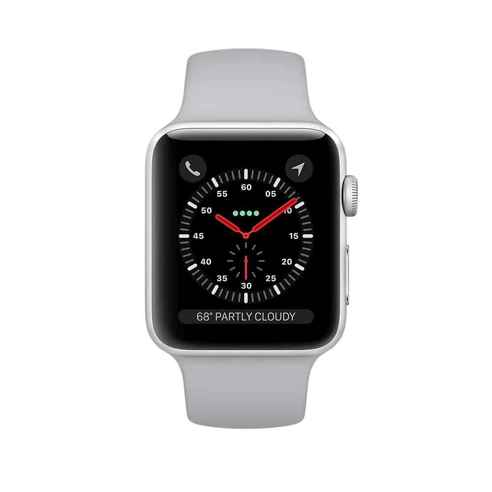 AppleWatch Apple Series 3 gps мм 8 ГБ 38 умный Браслет фитнес трекер шагомер датчик сердечного