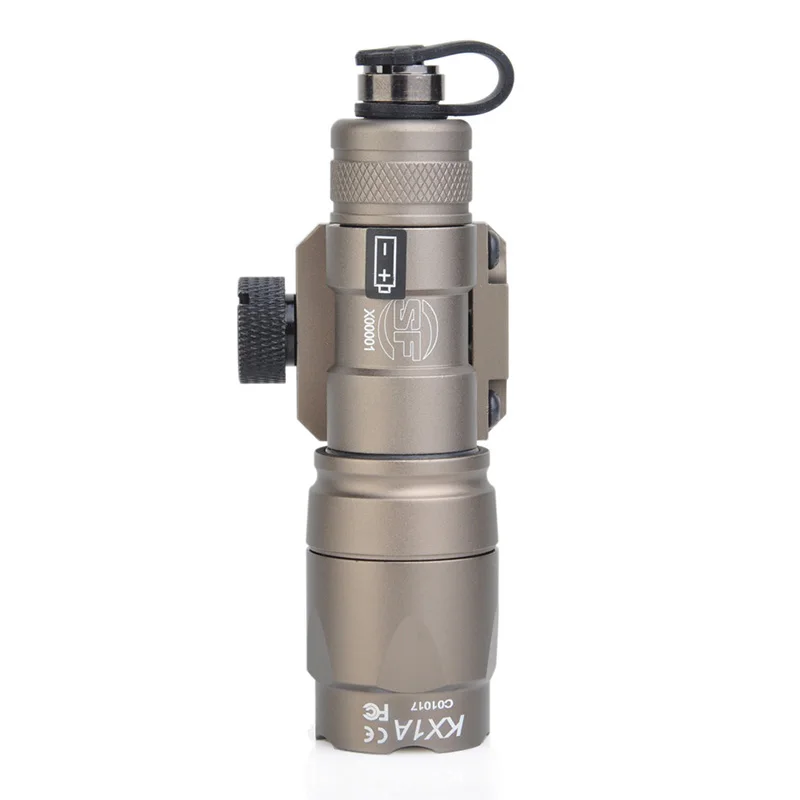 SEIGNEER Тактический M300A мини-разведчик светильник светодиодный M300 флэш-светильник для охоты с дистанционным переключателем хвост и 20 мм Вивер рейка EX191
