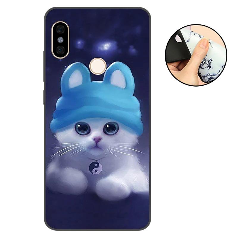 Чехол для Xiaomi Redmi Note 6 Pro Capa Bumper on Note6 pro силиконовый чехол Xiomi Global|Бамперы| |