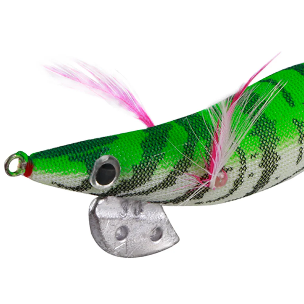 10pcs/set Fishing Shrimp Artificial Baits for Squid Jigs Octopus Cuttlefish Hard Lures 12cm 14.5g Tackle Pesca Dropship | Спорт и