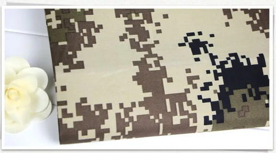 PPCrafts камуфляжная ткань из чистого хлопка Военная Зеленая униформа полевая