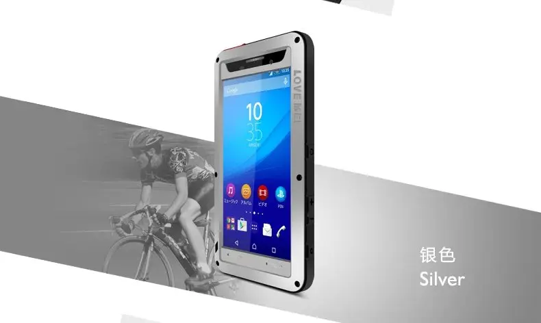 Любовь Мэй Водонепроницаемый Противоударный Gorilla Glass Металлический Корпус