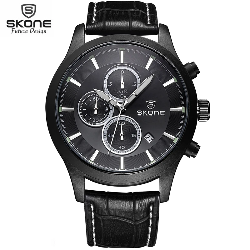 Часы мужские армейские с кожаным ремешком 6 стрелками 24 часа|watch brand men|watch menwatch men |