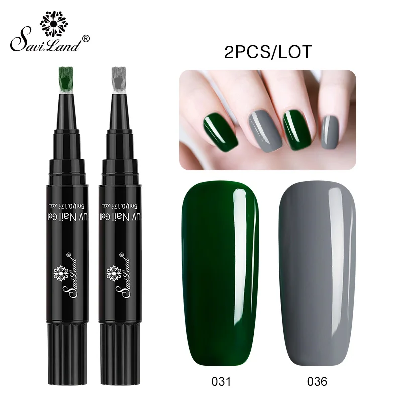 031 n 036 Soak off 3 шт./лот 3 в 1 гель для ногтей Лаки Ручка лак гель для ногтей one step лак Гибридный 60 Цвета УФ Гель-лак для нейл-арта инструменты - Цвет: 031 n 036