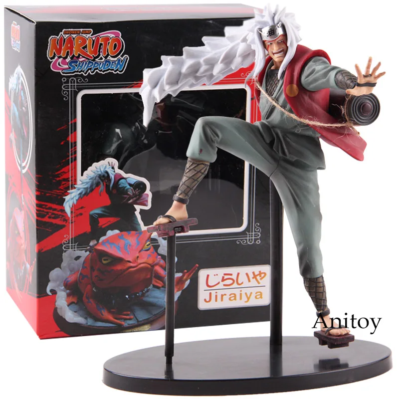 Jiraiya Аниме Naruto Shippuden Gama Bunta/Jiraiya Naruto фигурка экшн ПВХ Коллекционная модель игрушки - Цвет: Jiraiya