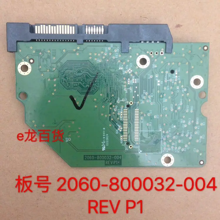 Placa Lógica do Pwb de Hdd Placa de Circuito Impresso 2060800032004 para a Recuperação de Dados do Reparo do Disco Rígido de wd 3.5 Sata Placa sintonizadora de TV e vídeo