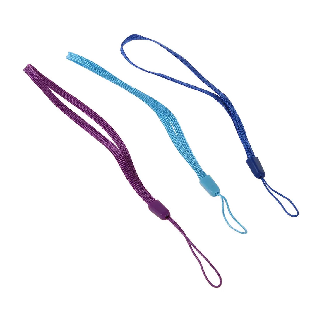 Модный однотонный ремешок для мобильного телефона плетеный шнур на руку