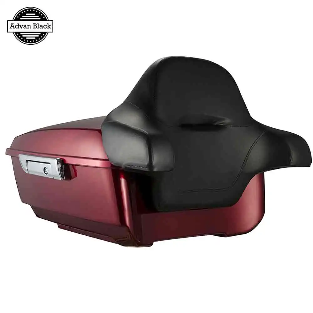 AdvanBlack Скорость Красного Сангло Короля Тур Пакет Пак Спинки Для Harley Touring Street