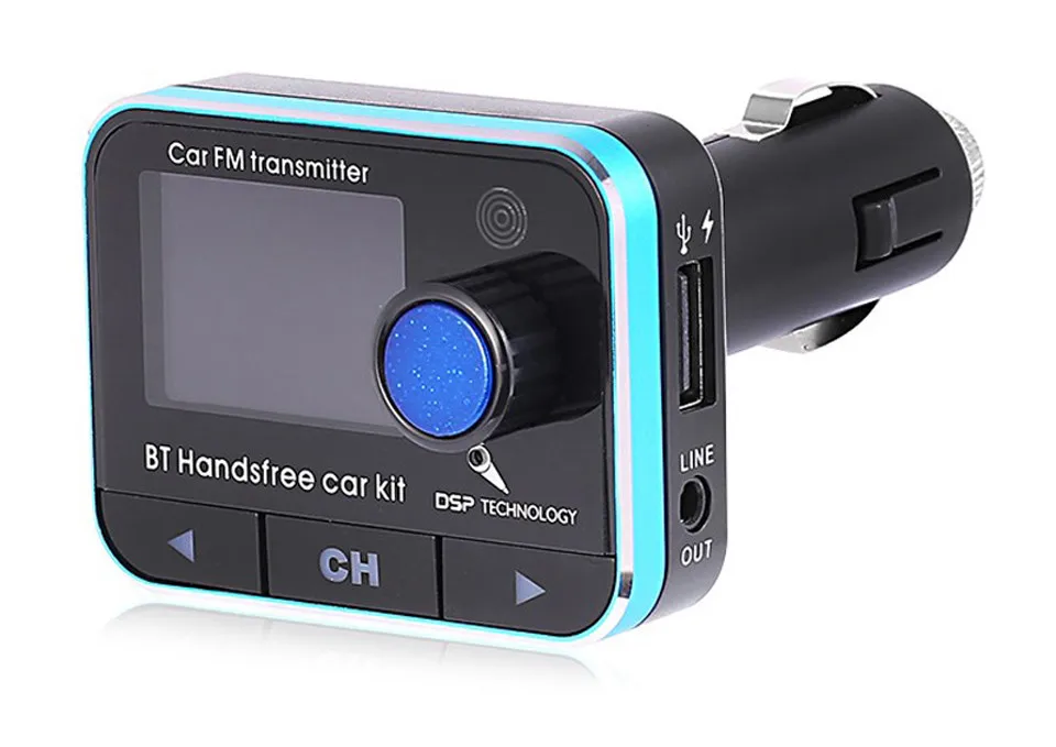 Супер Bluetooth автомобильный комплект громкой связи Беспроводной fm-передатчик