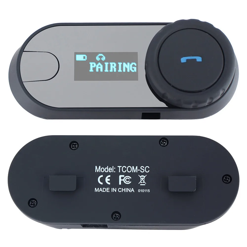 FreedConn новая версия TCOM SC Bluetooth мотоциклетная гарнитура шлем домофон ЖК экран с fm