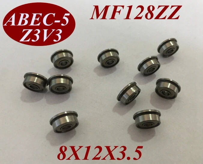 5 шт. MF128Z MF128ZZ MF128 ZZ MF128-Z MF128-ZZ 8X12X3 мм 8*12*3 миниатюрный роликовый мотор глубокий