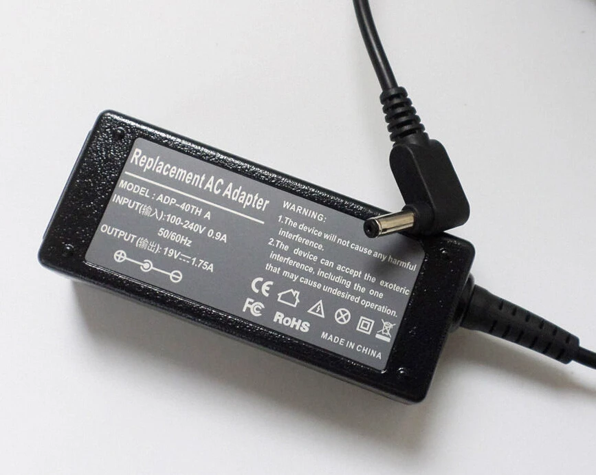 19V 1.75A 33W AC адаптер питания для ноутбука Зарядное устройство Asus ультрабук VivoBook X102B