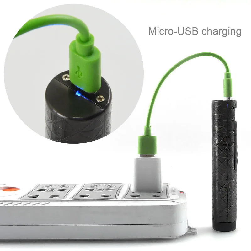 QIYING новая перезаряжаемая зеленая лазерная ручка USB igh Power 532 нм с функцией
