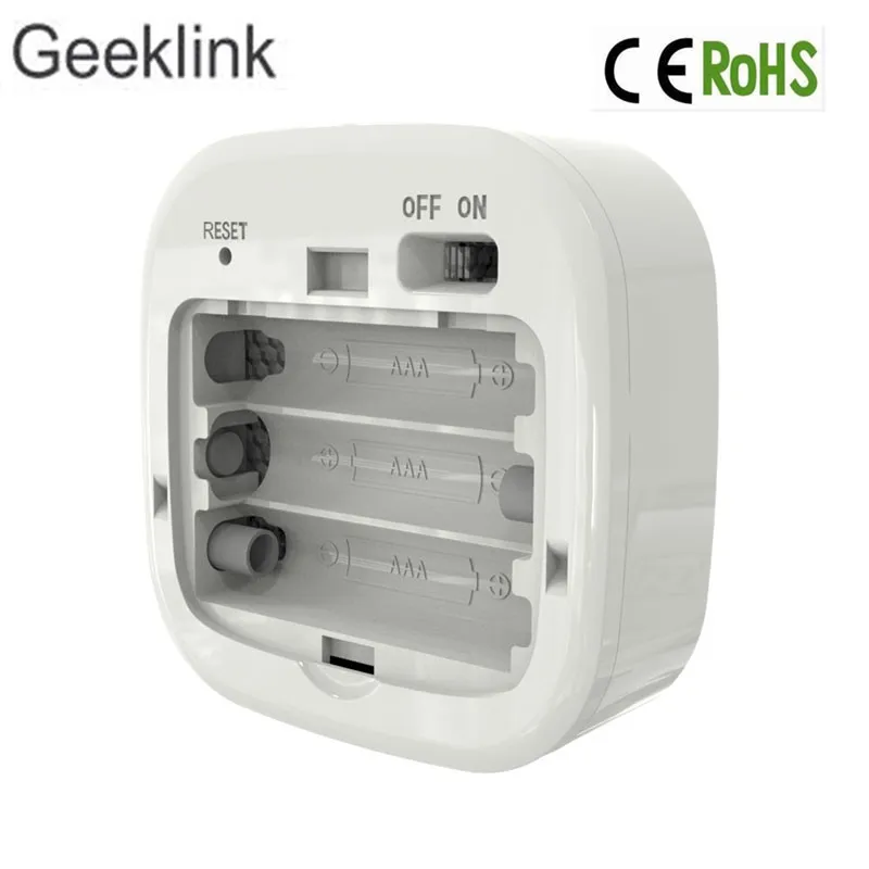 Умный дом Geeklink беспроводной датчик движения, Широкоугольный инфракрасный детектор присутствия Pir сенсор Geeklink Thinker дистанционное управление