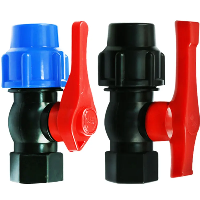 Quick connect valve switch plastic fast pe water pipe three-way ball Tee connector | Обустройство дома