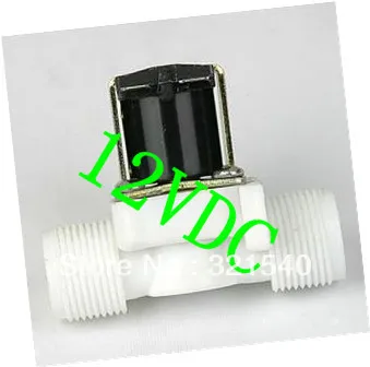 3/4 &quot BSPP пластиковые малый электромагнитный клапан 12VDC NC с крышкой нагреватель