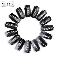 neitsi 2 3 cm u shape clips 5color stainless steel hair snap clips for feather clip in hair extensions wigs weft 50pcspack