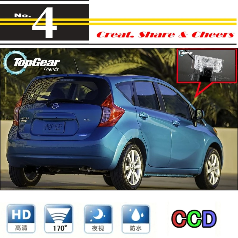 Автомобильная камера для Nissan Versa Note 2013 2014 2015 Высококачественная