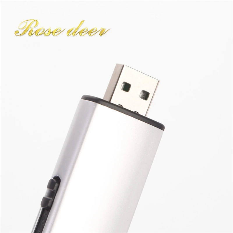 Creative small Rechargeable USB Windproof flameless electric Electronic charging Cigarette lighter Smokeless Super lighters man | Дом и сад