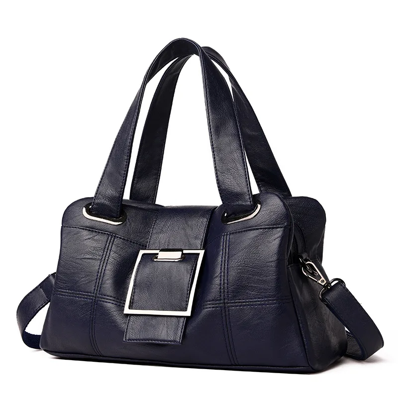 handbag bolsa feminina brand new fashion women tote bag with a pillow high quality solid shoulder messenger bags 2019 C1051 | Багаж и