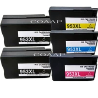 5 replacement ink for hp953 xl cartridge for hp officejet pro 8718 8719 8720 8725 8728 7740 8210 8218 8710 8715
